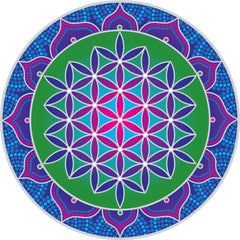 Sacred Flower of Life Sunseal