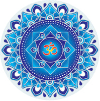 Blue Om Mandala Sunseal