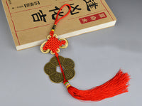 Vintage Plum Blossom Coin Amulet For Good Life