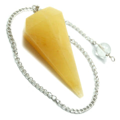 Yellow Aventurine 6 Sided Pendulum
