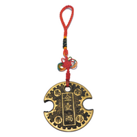 Nanbu Wealth Lock Coin Amulet For Speculative Luck