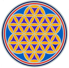 Sunseal Flower of Life Orange