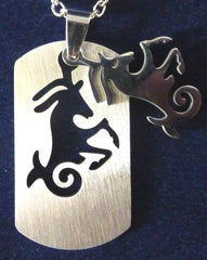 Capricorn Zodiac Pendant