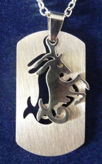 Capricorn Zodiac Pendant