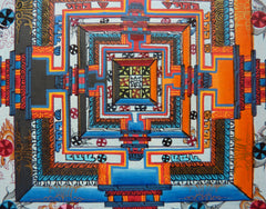 Master Level Kalachakra Mandala - Medium Size