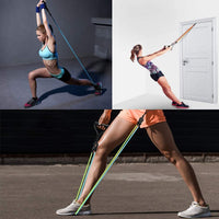 Resistance Exercise Pull Rope with Handles for Strength Training