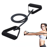 Resistance Exercise Pull Rope with Handles for Strength Training