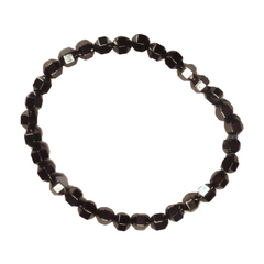 Small Hexagonal Links Magnetic Hematite Bracelet