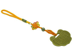 Vintage Feng Shui Lock Coin Amulet Wealth Magnifier