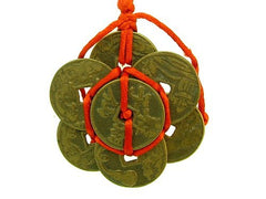 Brass Eight Immortals Coins Amulet