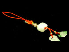 Jade Lucky Pig For Prosperity Hanging