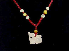 Rose Quartz Pi Yao Necklace