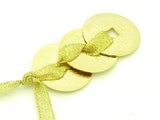 Three Auspicious Golden Feng Shui Coins
