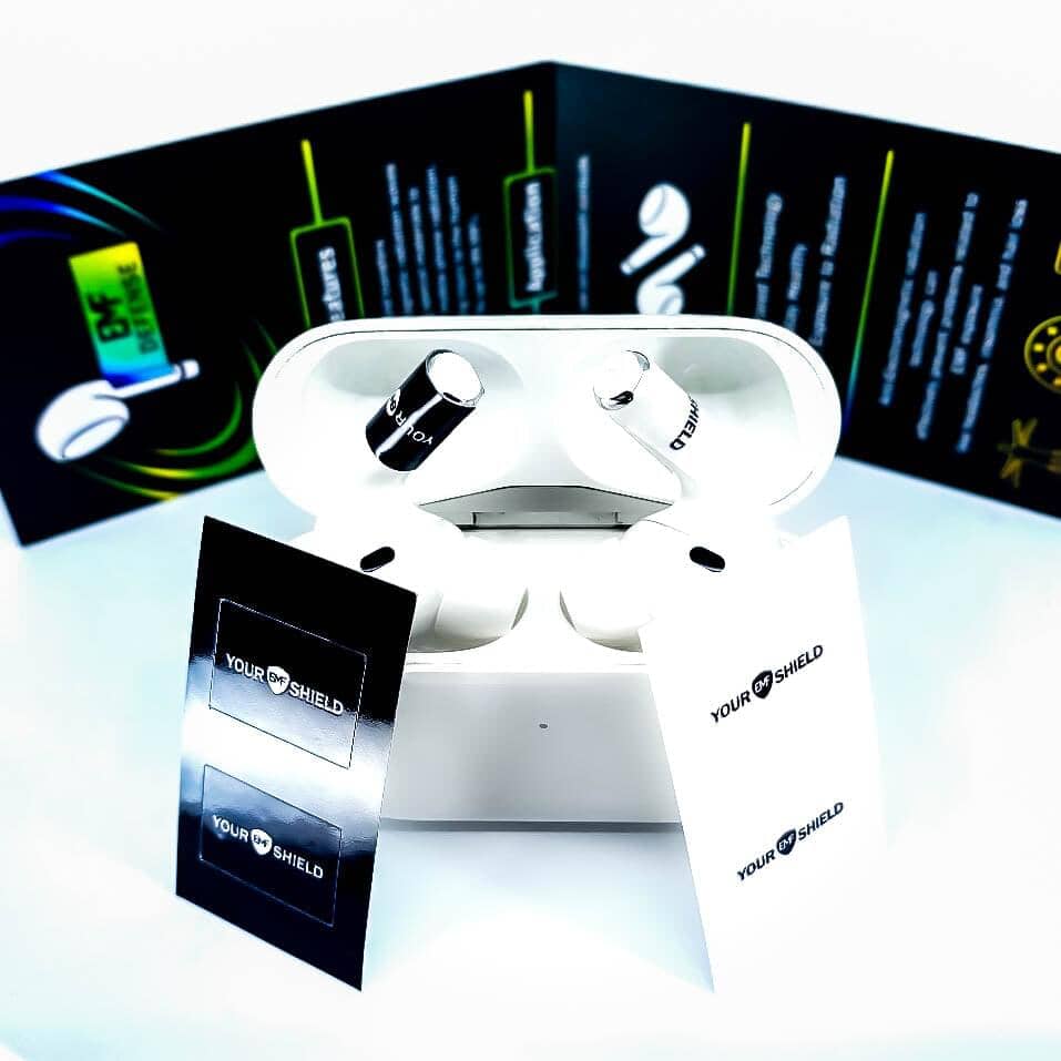 EMF Defense Shields for Headphones & Ear Buds