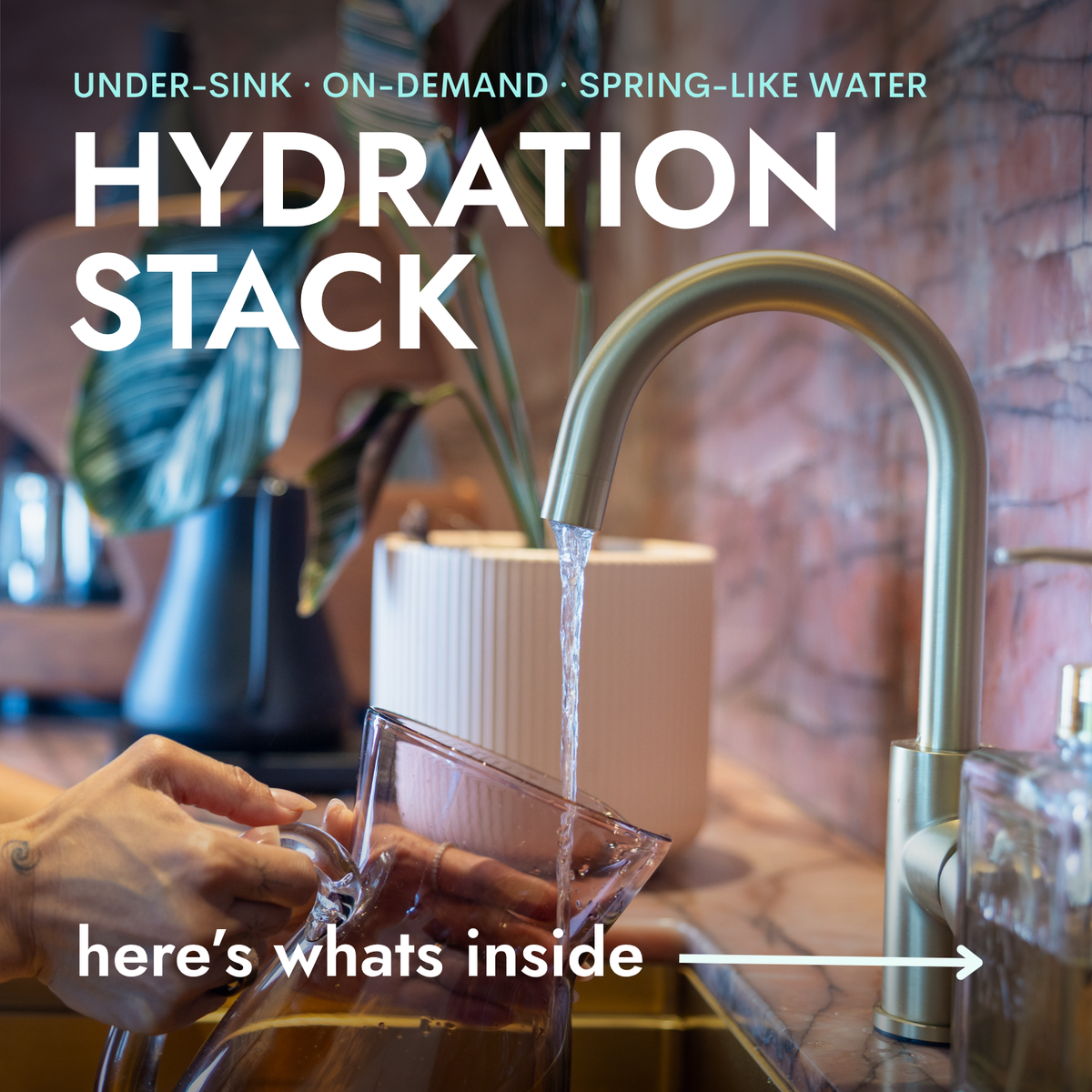 Certified Reverse Osmosis System with Mineralization & Water Structuring