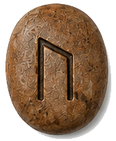 URUZ rune stone