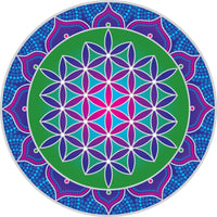 Sacred Flower of Life Sunseal