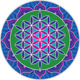 Sacred Flower of Life Sunseal