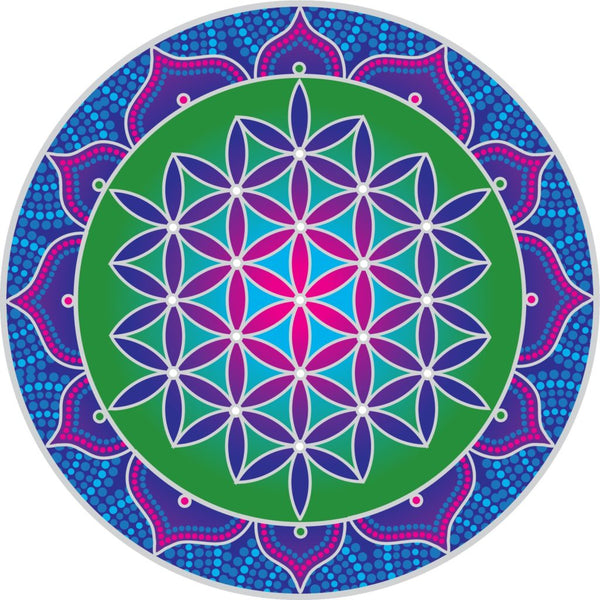 Sacred Flower of Life Sunseal