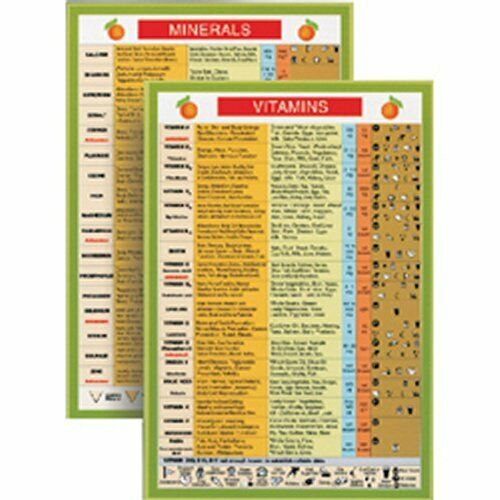 Vitamins and Minerals Mini Chart