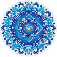 Blue Om Mandala Sunseal