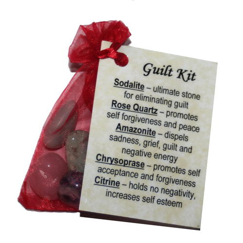 Guilt Crystal Healing Kit