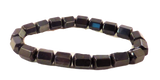 Large Hexagonal Links Magnetic Hematite Bracelet