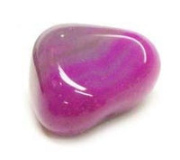 Pink Agate Tumbled Gemstone