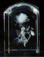 Fairy and Flower Dome Crystal