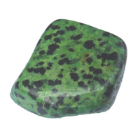 Green Dalmation Jasper Tumbled Gemstone