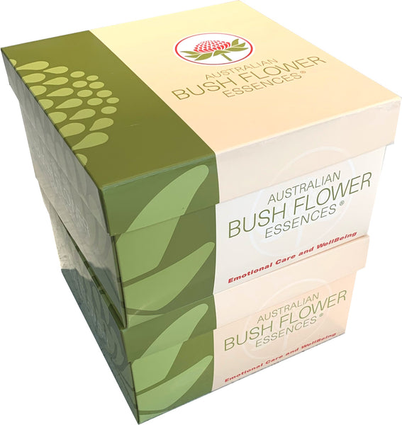 Australian Bush Flower Essences Empty Stock Kit Boxes