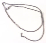 Aromatherapy Diffuser Pendant #1 and Chain - Black