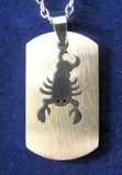 Scorpio Zodiac Pendant
