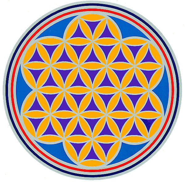 Sunseal Flower of Life Orange