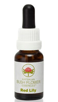 Red Lily - Australian Bush Flower Essence Stock Bottle Remedy - 15mL