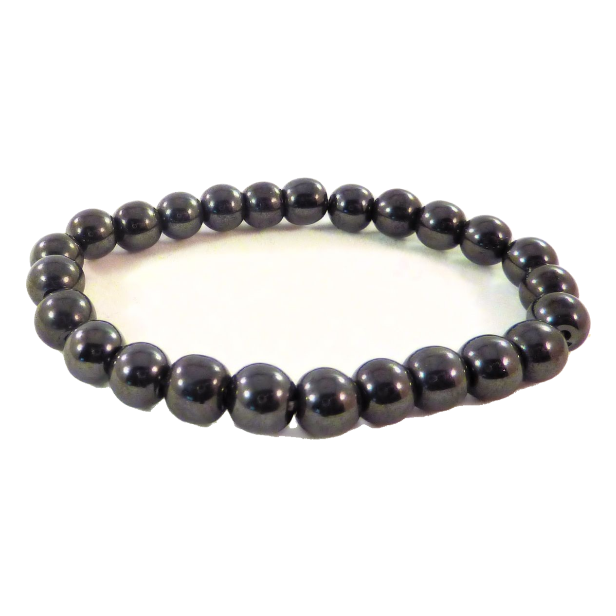 Large Ball Links Magnetic Hematite Bracelet
