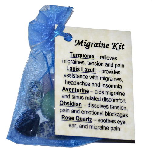Migraine Crystal Healing Kit
