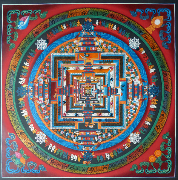 Master Level Kalachakra Mandala - Medium Size