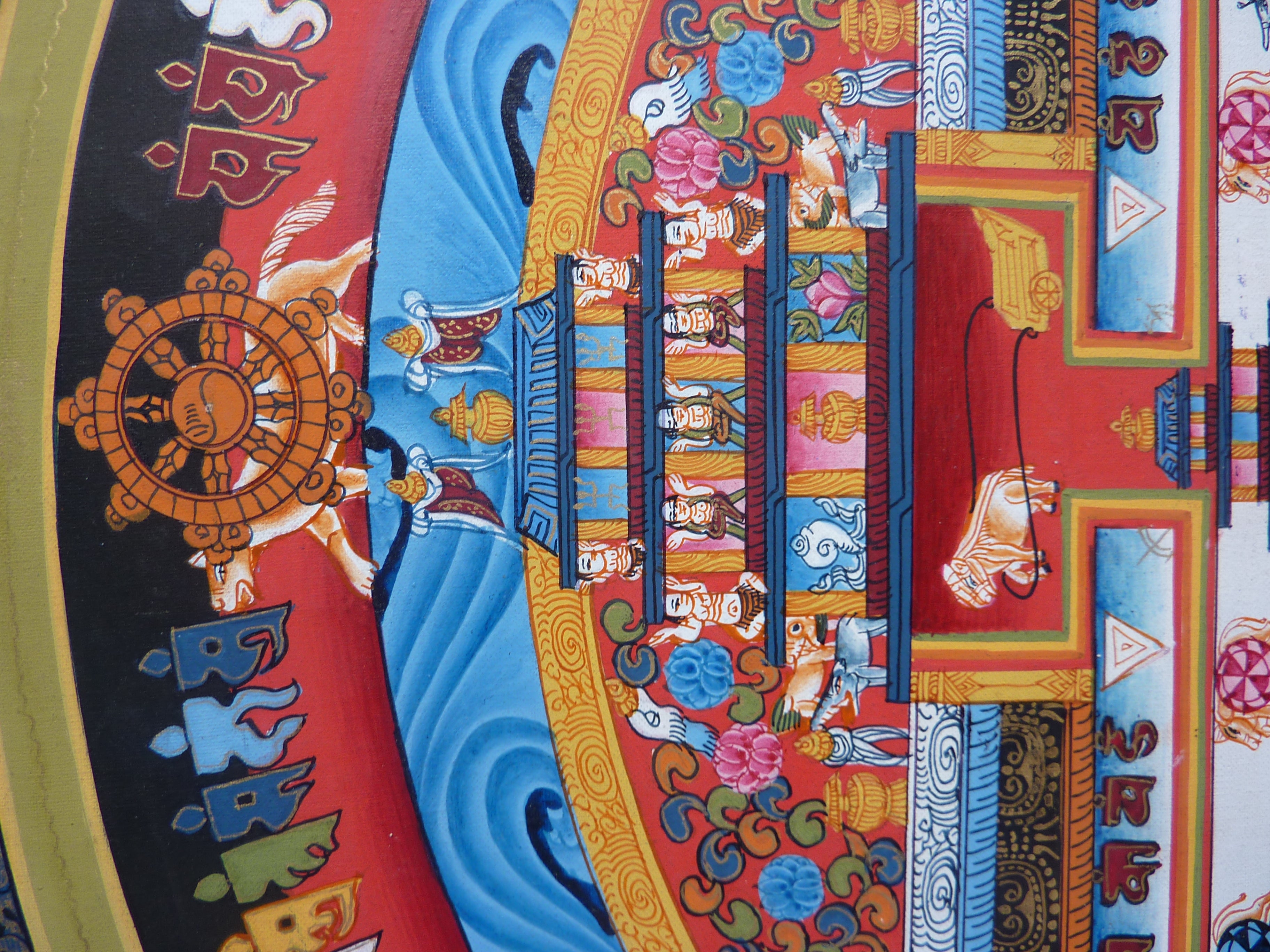 Master Level Kalachakra Mandala - Large Size