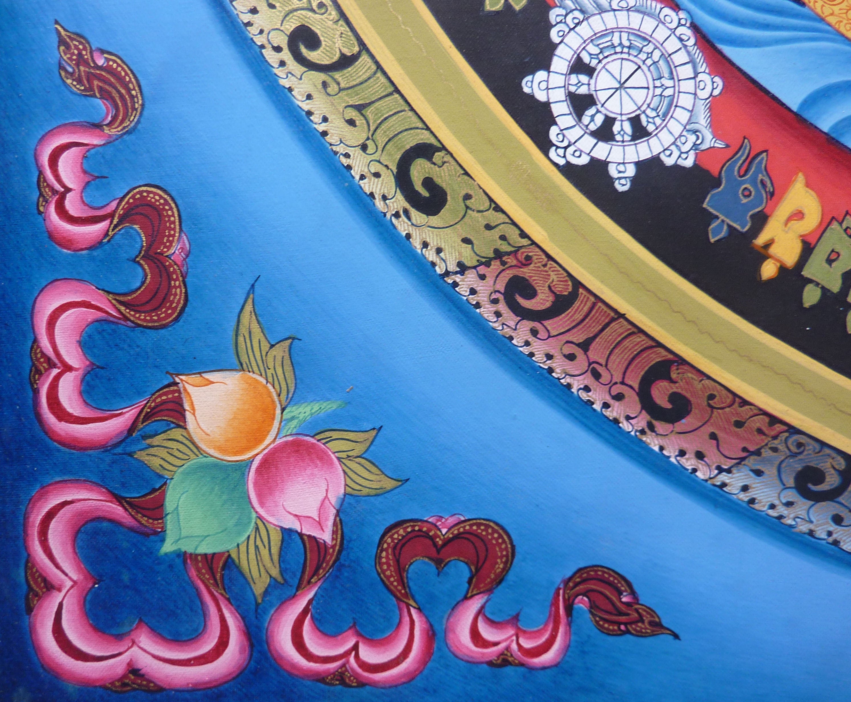 Master Level Kalachakra Mandala - Large Size