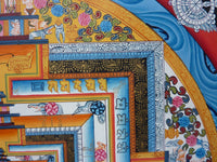 Master Level Kalachakra Mandala - Large Size