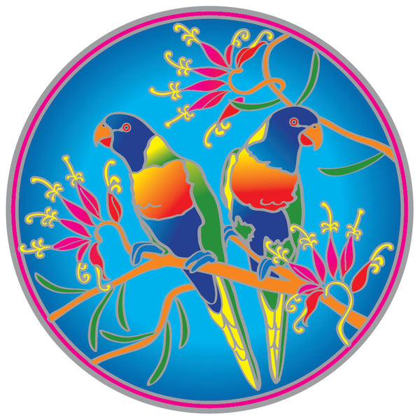 Rainbow Lorrikeets Sunseal