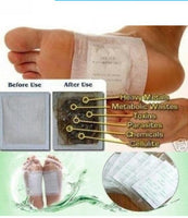 Detox Foot Patches - Box of 10 (5 Pairs)