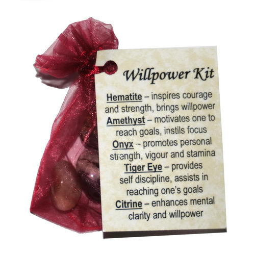 Willpower Crystal Healing Kit