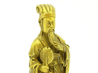 Brass Chu Ke Liang for Wisdom