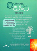 Choose to be Calm Cards