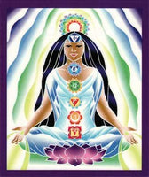 Chakra Goddess Window Sticker