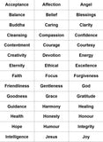 Dr Emoto Water Consciousness Static Cling Labels Kit