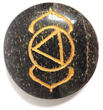 Engraved Chakra Therapy Disc Set