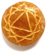 Engraved Chakra Therapy Disc Set